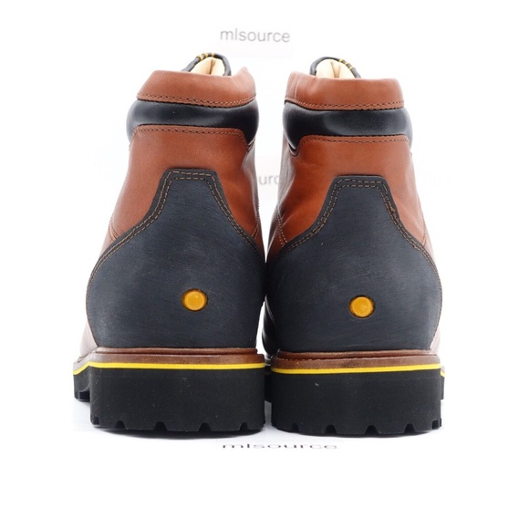 NEW Size 9 Men\'s Samuel Hubbard Mt Tam Saddle Bag Hiking Boots M4200-105 Tan main image 4